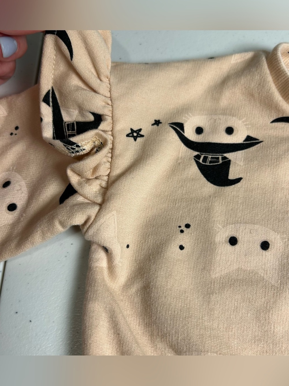 🎃Jessica Simpson Halloween 2 Piece Outfit Sweatsuit Size 18 Months - Picture 7 of 12
